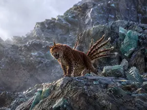 Horned Five-Tailed Leopard Beast