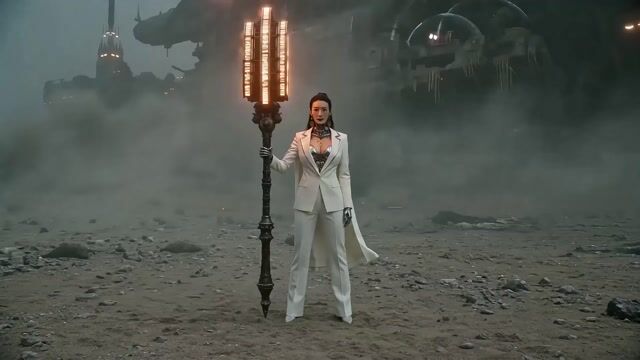 Seedance 2.0 Prompt: Gothic Mech Battle on a Desolate Beach