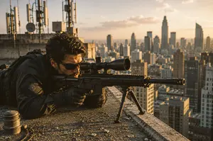 Tactical Sniper Urban Photography