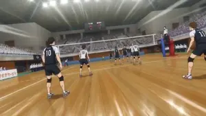 Superhuman Anime Volleyball Spike