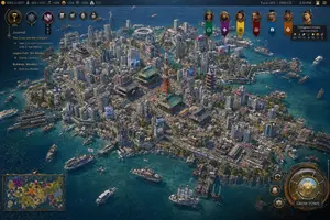 Civilization-Style Tokyo Bay Screenshot