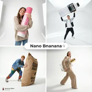 Oversized Product Editorial Fashion Shot