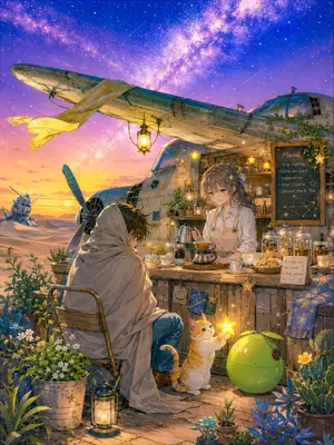 Desert Cafe Escape Story