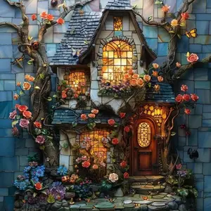 Enchanted Twilight Fairy Tale Cottage