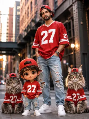 Chibi Mini Me Street Fashion