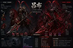 Lu Bu Game Boss Dual Form Design