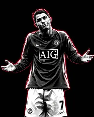 Vector Art Sports Portrait
