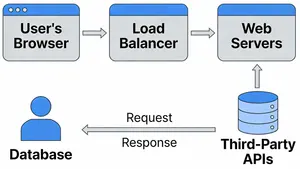 Web Application System Architecture Diagram