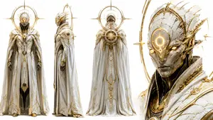 Sci-Fi Celestial Voyager Character Sheet