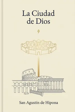 Minimalist Saint Augustine Book Cover