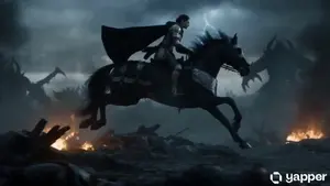 Warrior Queen Fantasy Battle