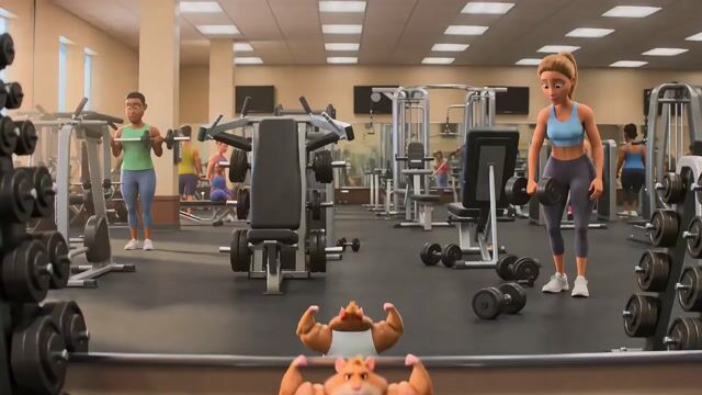 Hamster Gym Bro Prompt for Seedance 2.0