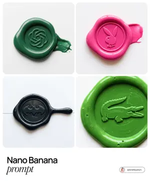 Tactile Wax Seal Logos