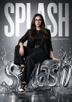 Hyper-realistic Fashion Poster