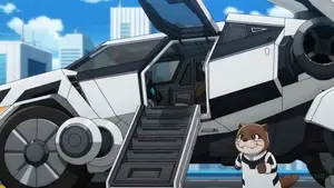 Otter Mech Pilot Anime Scene