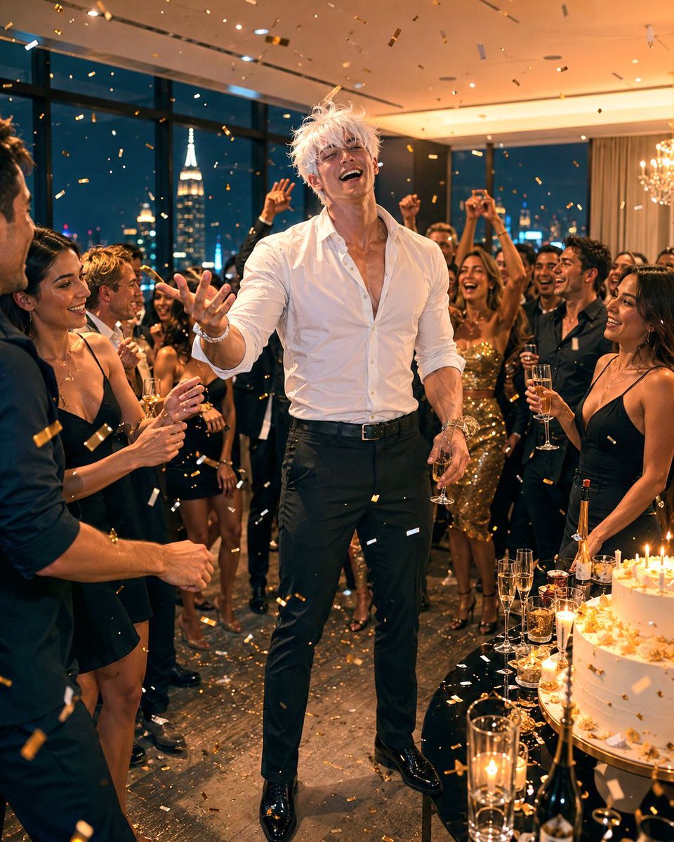 Luxury Penthouse Party Photograph - Nano Banana Pro AI Prompt for Social Media Post