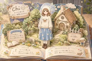 Sheep Girl Pop-Up Storybook