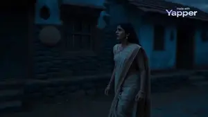 Hyper-realistic cinematic scene of mythological intervention