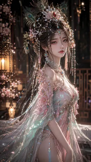Fantasy Oriental 3D CG Portrait