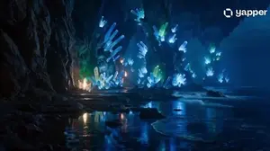 Fantasy Crystal Cave Adventure