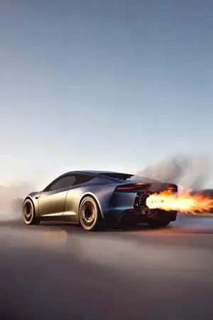 Tesla Roadster SpaceX Rockets