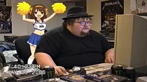 Nostalgic 2010s VHS Anime Cheerleader Meme