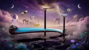Cosmic Energy Ritual Ruins