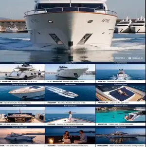 Luxury Yacht Storyboard Animation