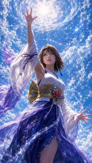 Magical Sky Dancer Portrait
