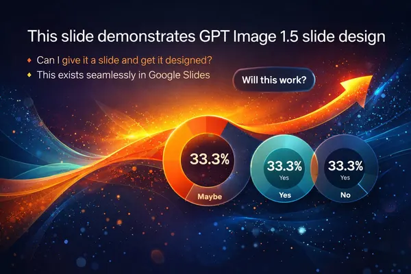 Visually Stunning Slide Generation from Content — AI 이미지 프롬프트 예시