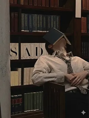 Introspective Indoor Portrait with Book Covering Face Prompt - Nano Banana Pro AI Prompt