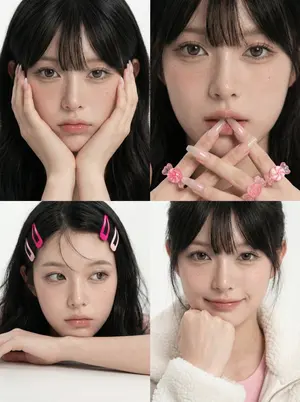 Korean Girl Group Style Photo Shoot Prompt