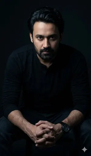Powerful Studio Portrait with Low-Key Lighting - Nano Banana Pro AI Prompt for Profile / Avatar