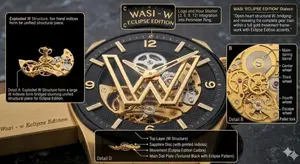 Macro Photograph of Luxury Watch - Nano Banana Pro AI Prompt for Product Marketing