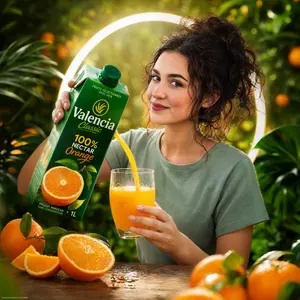 Orange Nectar Product Advertisement
