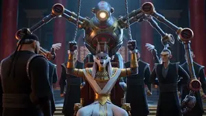 Anubis Tickle Torture Animation