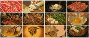 Showa Anime Sukiyaki Storyboard