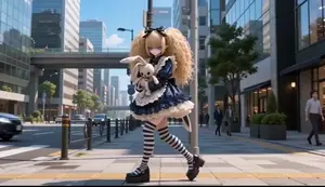 Character Switch Walking Animation
