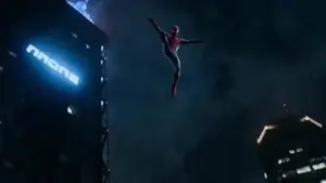 Doraemon and Spiderman Fighting
