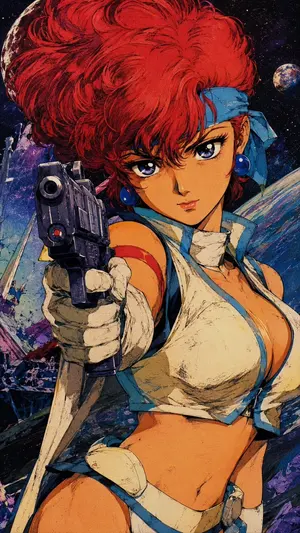 Retro Japanese Anime Wallpaper
