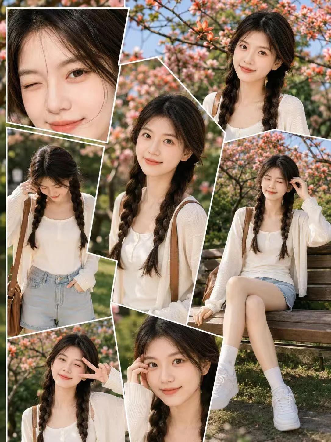 Spring Film Collage
