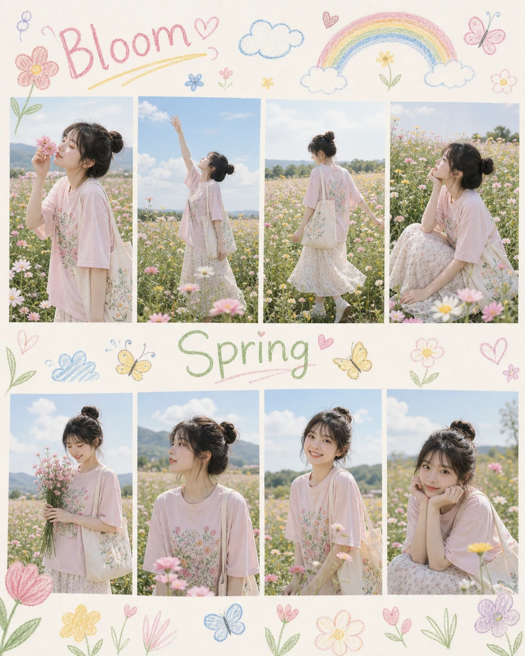 Spring Flower Field