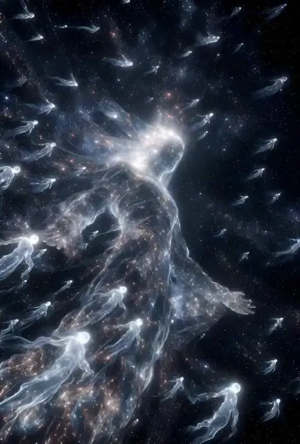 Hyperrealistic Cosmic Scene — AI 图像提示词示例