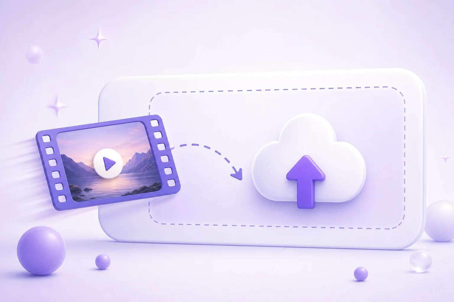 Uploading a video clip to edit with AI