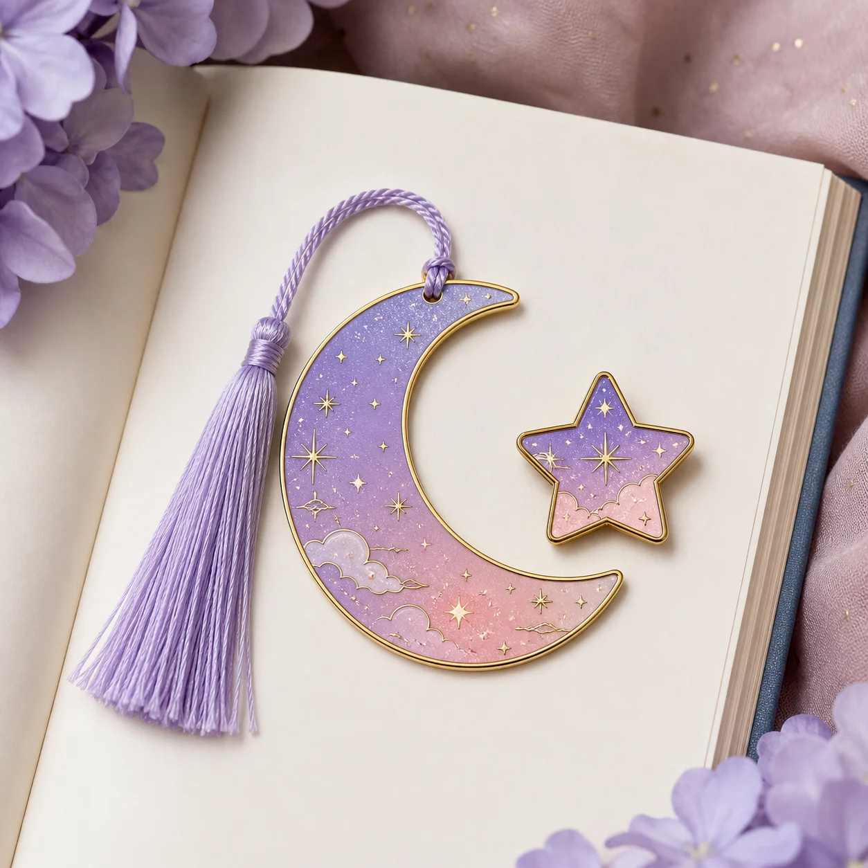 Bookmark design workflow for AI pin merch sets