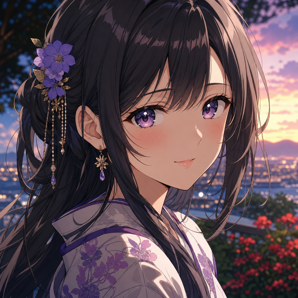 Photo to Clean Anime Portrait