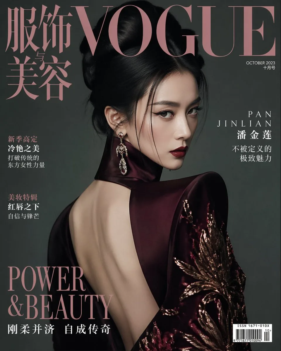 Vogue China Pan Jinlian Fashion reference