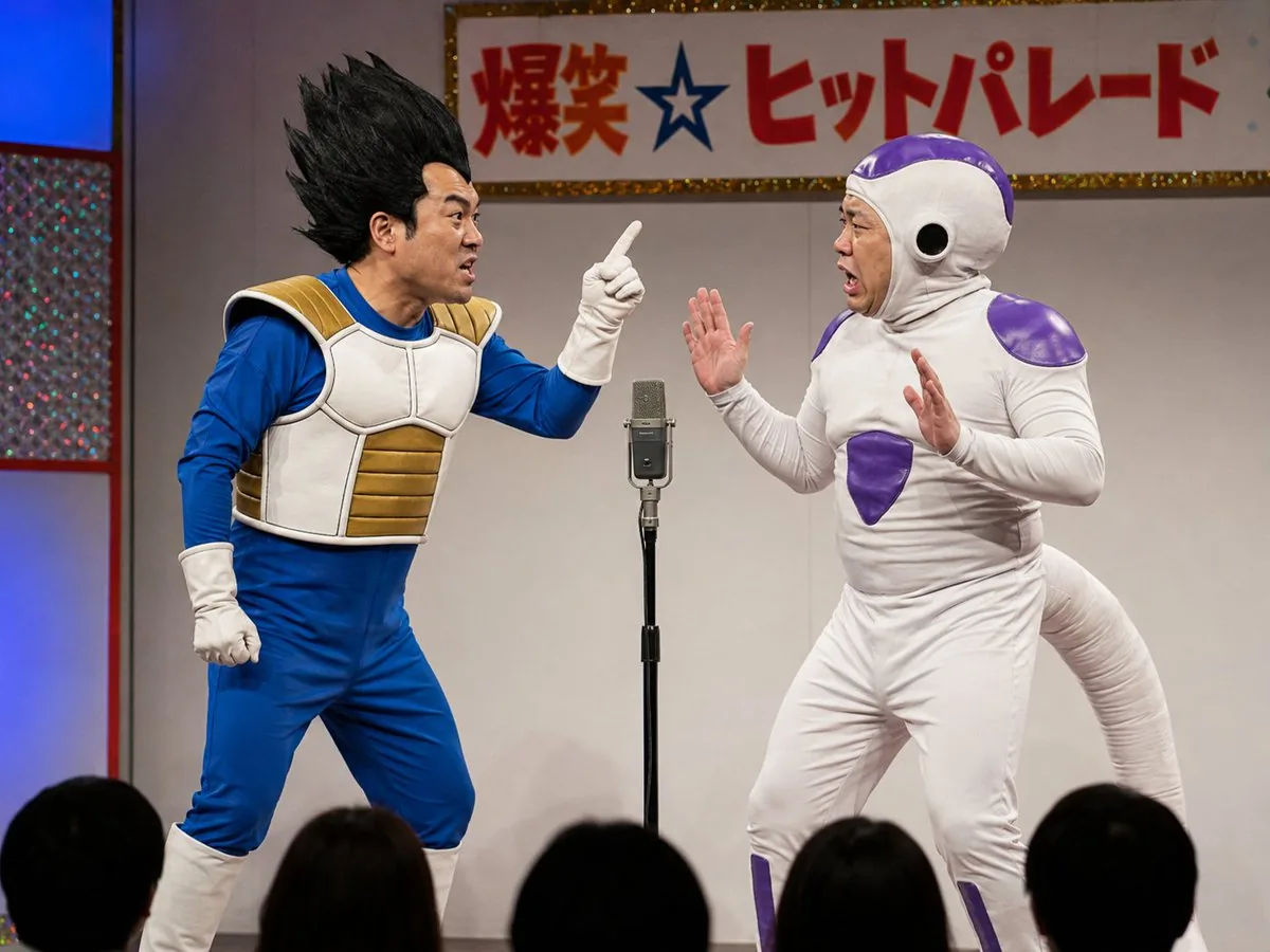 Vegeta and Frieza Cosplay Comedy reference