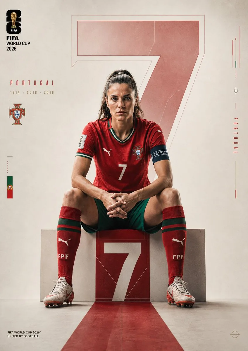 Portugal Football Campaign Poster reference
