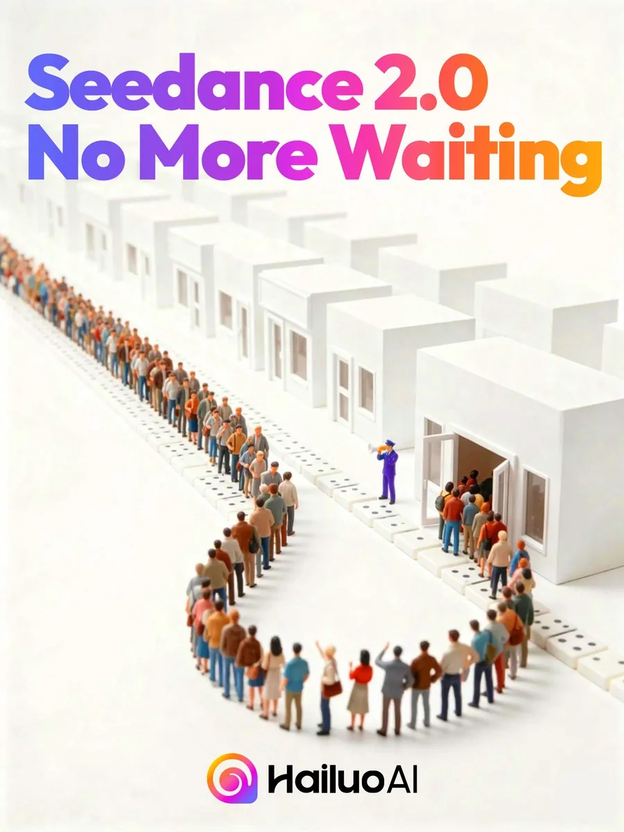 Seedance 2.0 Waiting Queue Poster reference